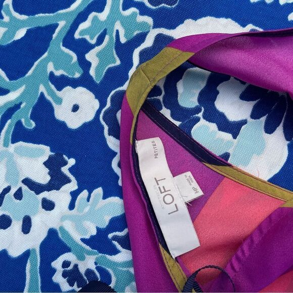 Loft Striped Shift Dress - Picture 4 of 8